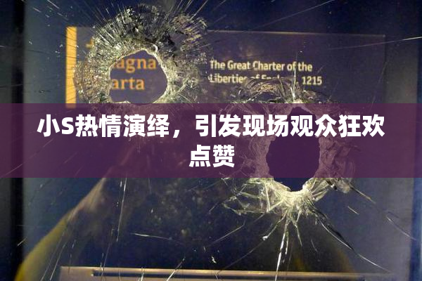 小S热情演绎，引发现场观众狂欢点赞