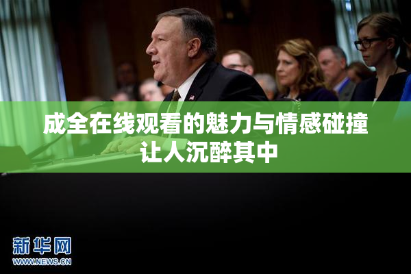 成全在线观看的魅力与情感碰撞 让人沉醉其中