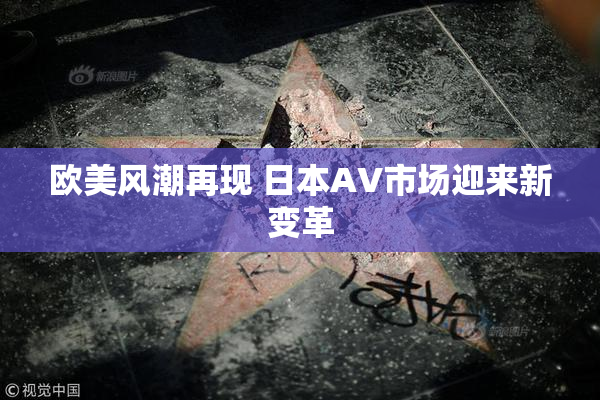 欧美风潮再现 日本AV市场迎来新变革