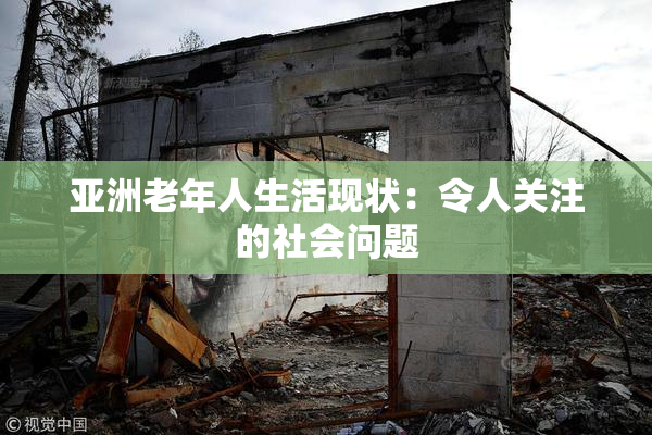 亚洲老年人生活现状：令人关注的社会问题