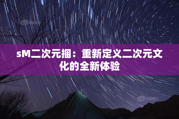sM二次元捆：重新定义二次元文化的全新体验