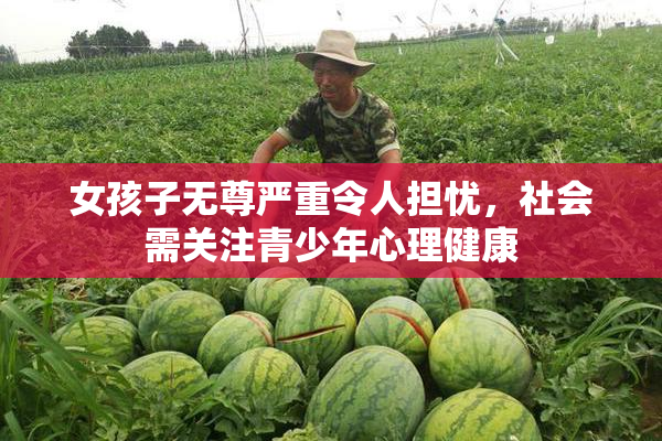 女孩子无尊严重令人担忧，社会需关注青少年心理健康