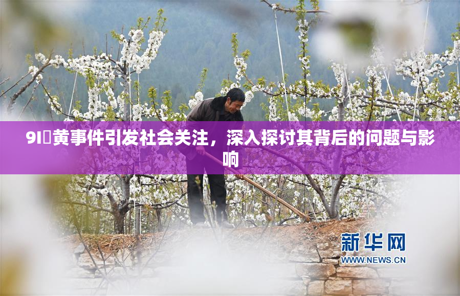 9I婬黄事件引发社会关注，深入探讨其背后的问题与影响