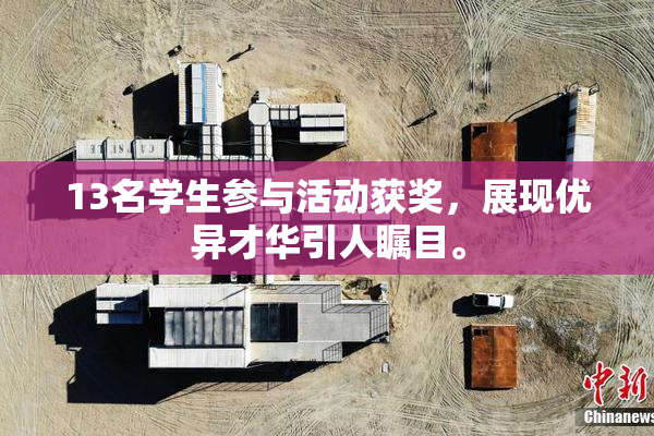 13名学生参与活动获奖，展现优异才华引人瞩目。