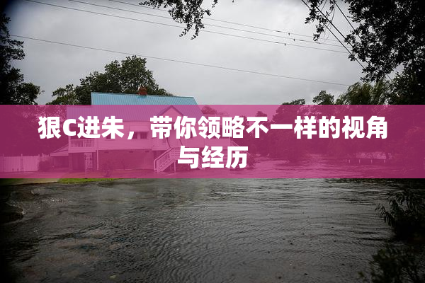 狠C进朱，带你领略不一样的视角与经历