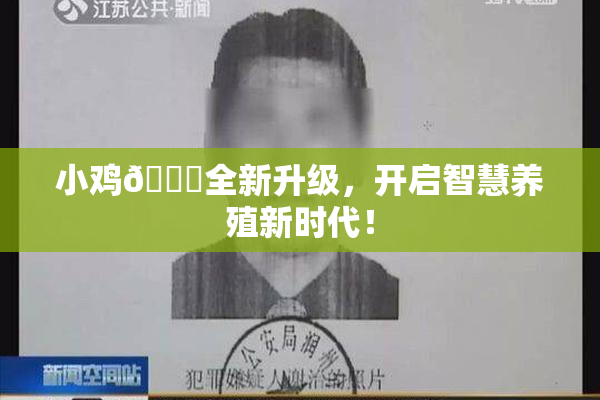 小鸡🐔全新升级，开启智慧养殖新时代！