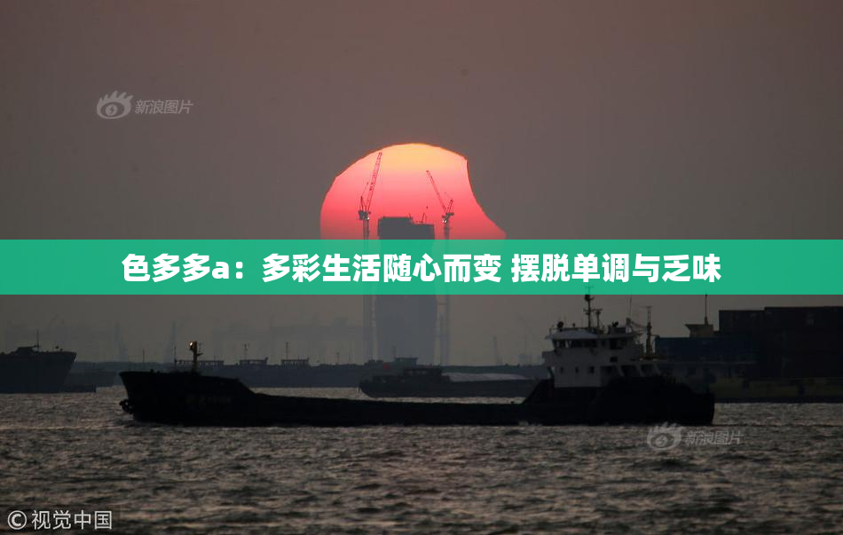 色多多a：多彩生活随心而变 摆脱单调与乏味