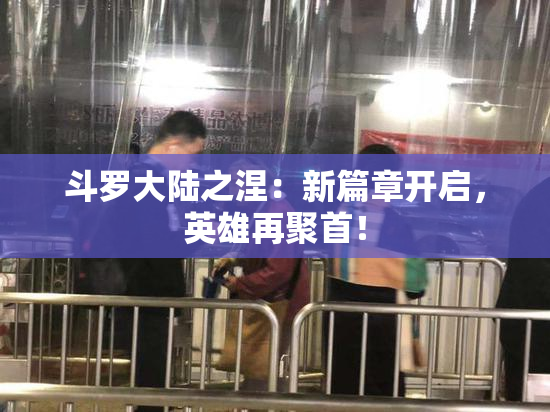 斗罗大陆之涅：新篇章开启，英雄再聚首！
