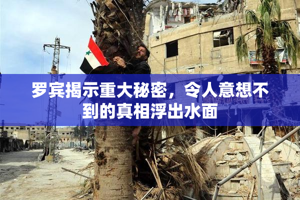 罗宾揭示重大秘密，令人意想不到的真相浮出水面
