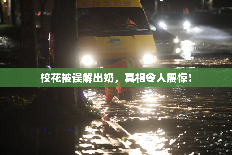 校花被误解出奶，真相令人震惊！