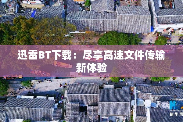 迅雷BT下载：尽享高速文件传输新体验