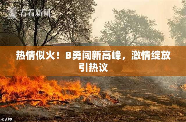 热情似火！B勇闯新高峰，激情绽放引热议