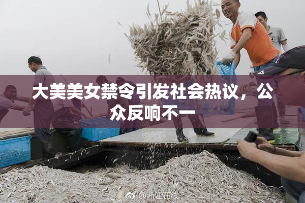 大美美女禁令引发社会热议，公众反响不一