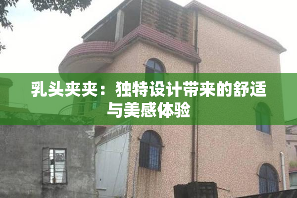 乳头夹夹：独特设计带来的舒适与美感体验