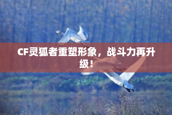 CF灵狐者重塑形象，战斗力再升级！