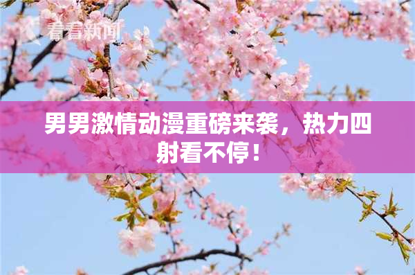 男男激情动漫重磅来袭，热力四射看不停！