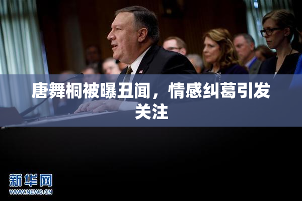 唐舞桐被曝丑闻，情感纠葛引发关注