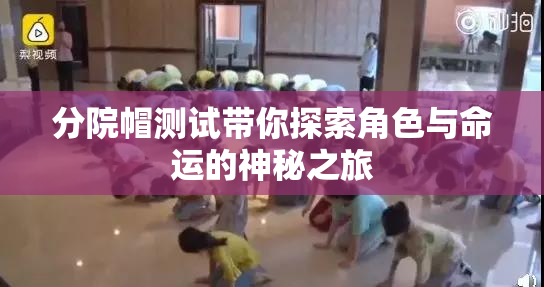 分院帽测试带你探索角色与命运的神秘之旅