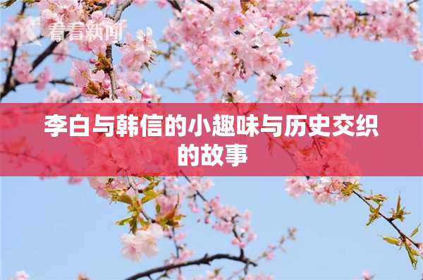 李白与韩信的小趣味与历史交织的故事