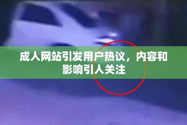成人网站引发用户热议，内容和影响引人关注