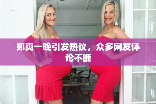 郑爽一晚引发热议，众多网友评论不断