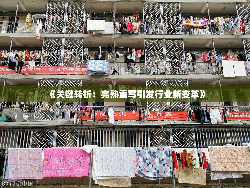 《关键转折：完熟重写引发行业新变革》