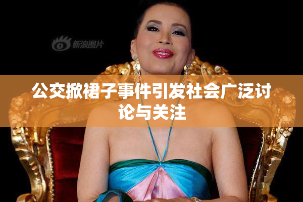 公交掀裙子事件引发社会广泛讨论与关注