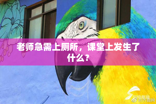 老师急需上厕所，课堂上发生了什么？
