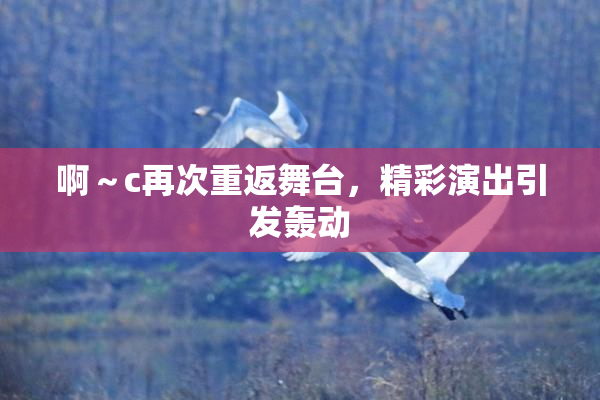 啊～c再次重返舞台，精彩演出引发轰动