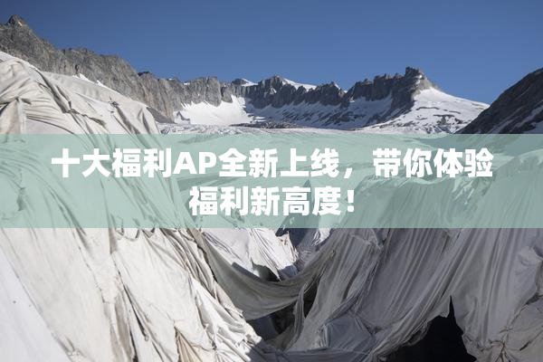 十大福利AP全新上线，带你体验福利新高度！