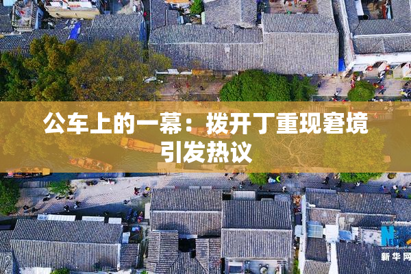 公车上的一幕：拨开丁重现窘境引发热议