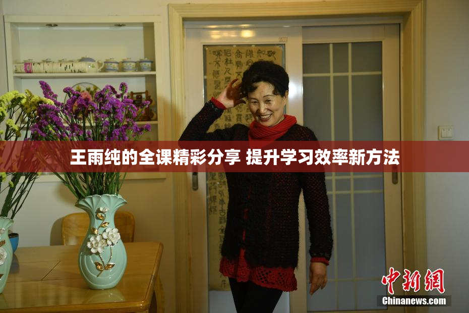 王雨纯的全课精彩分享 提升学习效率新方法