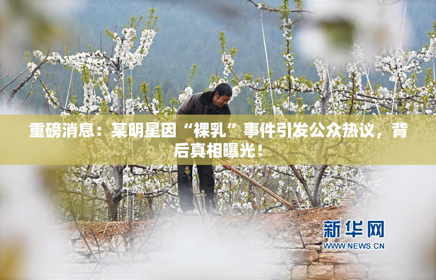 重磅消息：某明星因“裸乳”事件引发公众热议，背后真相曝光！