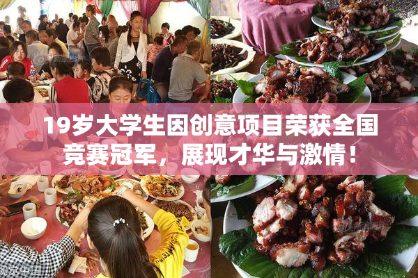 19岁大学生因创意项目荣获全国竞赛冠军，展现才华与激情！