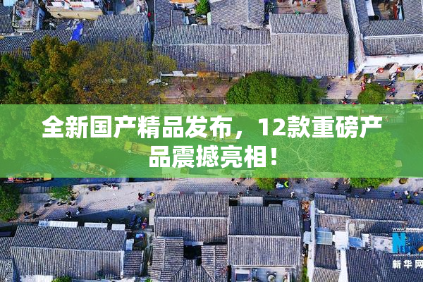全新国产精品发布，12款重磅产品震撼亮相！