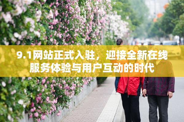 9.1网站正式入驻，迎接全新在线服务体验与用户互动的时代