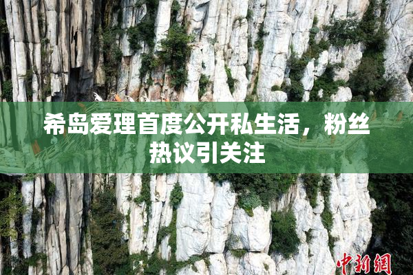 希岛爱理首度公开私生活，粉丝热议引关注