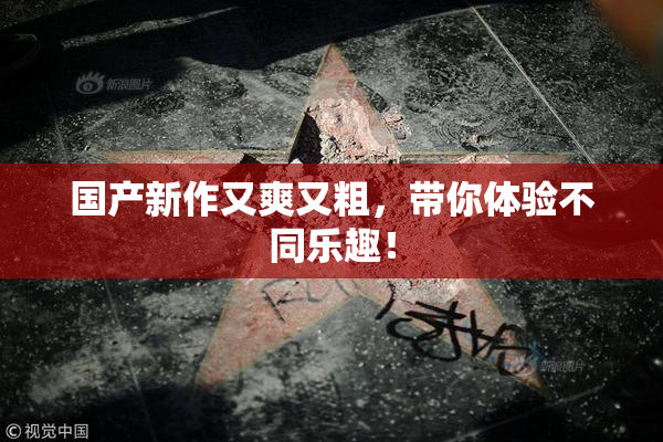 国产新作又爽又粗，带你体验不同乐趣！