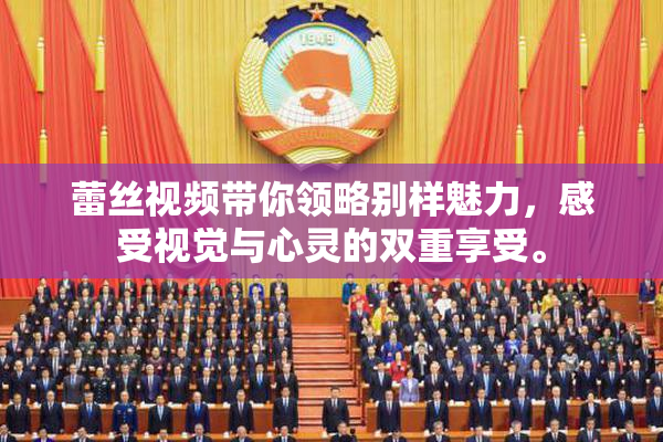 蕾丝视频带你领略别样魅力，感受视觉与心灵的双重享受。