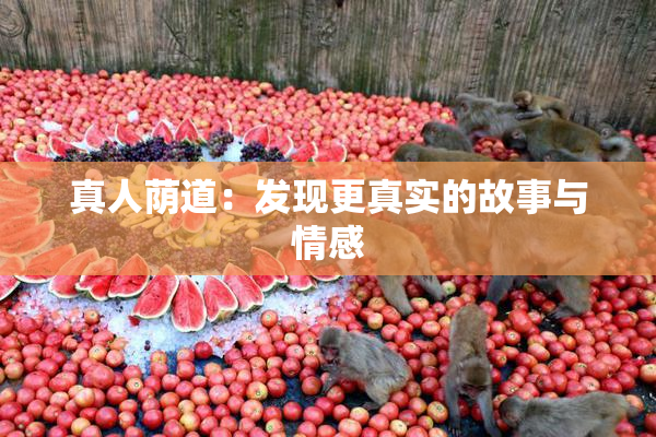 真人荫道：发现更真实的故事与情感