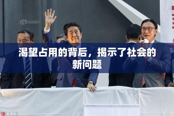 渴望占用的背后，揭示了社会的新问题