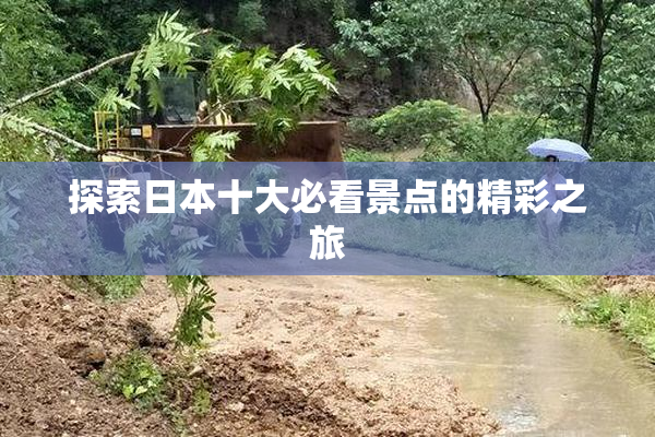 探索日本十大必看景点的精彩之旅