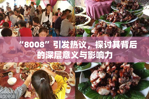 “8008”引发热议，探讨其背后的深层意义与影响力