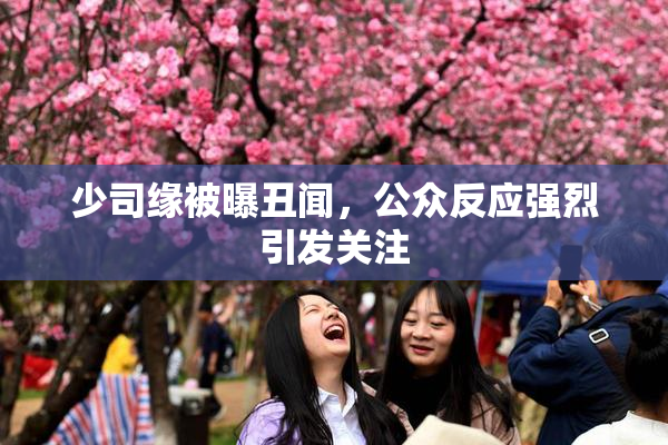 少司缘被曝丑闻，公众反应强烈引发关注