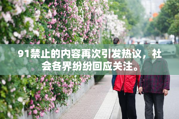 91禁止的内容再次引发热议，社会各界纷纷回应关注。