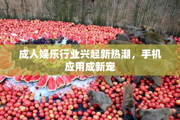 成人娱乐行业兴起新热潮，手机应用成新宠