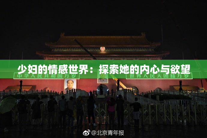 少妇的情感世界：探索她的内心与欲望