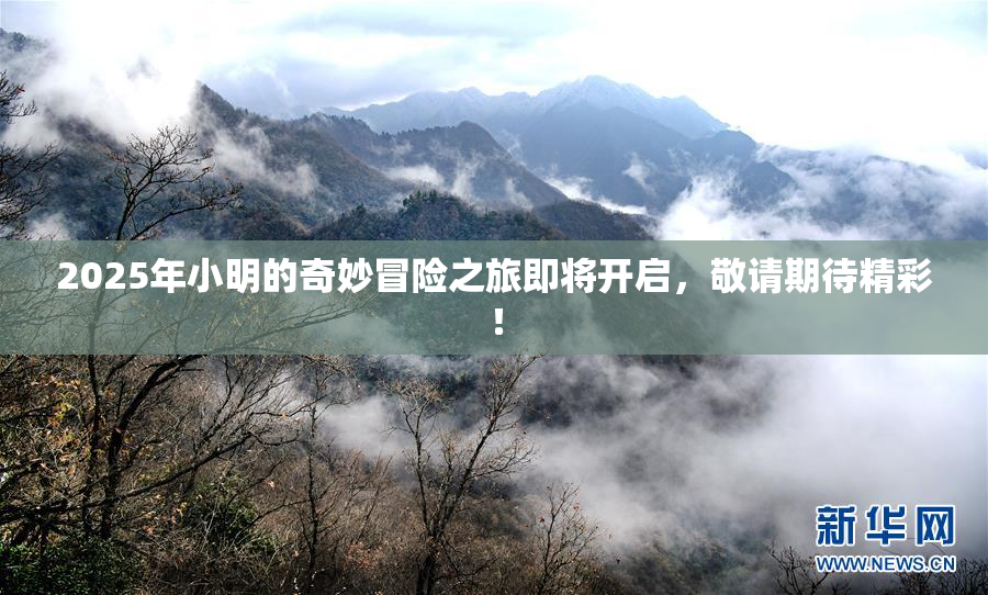 2025年小明的奇妙冒险之旅即将开启，敬请期待精彩！