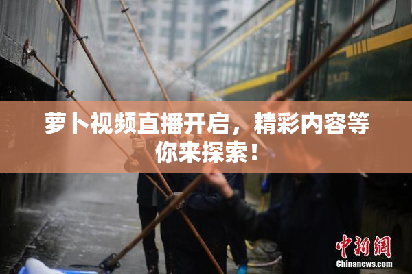 萝卜视频直播开启，精彩内容等你来探索！