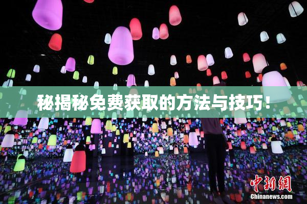 秘揭秘免费获取的方法与技巧！
